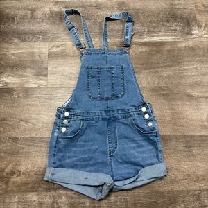 SHEIN Denim Overalls Size Large